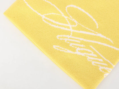 Huguet Signature Beanie - Solar Yellow