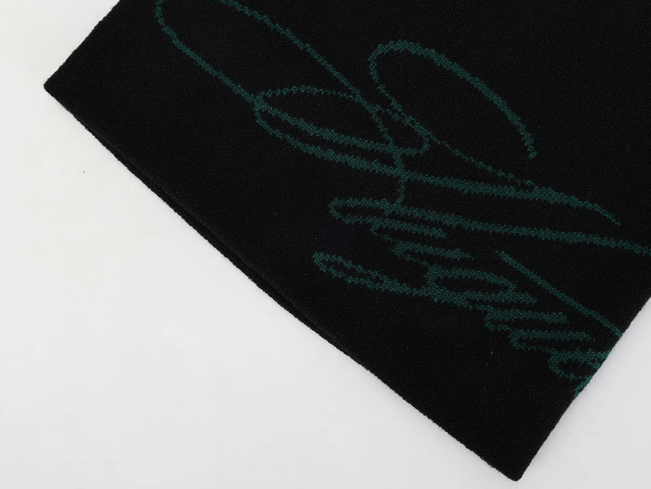 Huguet Signature Beanie -Midnight Green