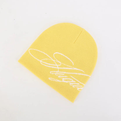 Huguet Signature Beanie - Solar Yellow