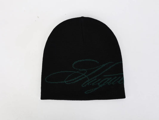 Huguet Signature Beanie -Midnight Green